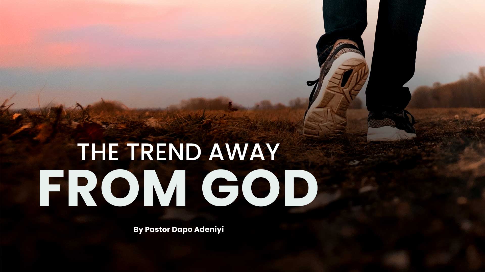 The trend away from God